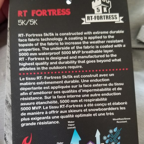 RIP CURL Rider Range Snowboard Ski Pants - Picture 9 of 12